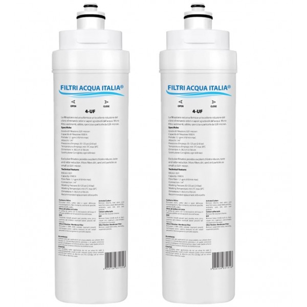 FILTRO ACQUA 4-UF Set 2 Pz.