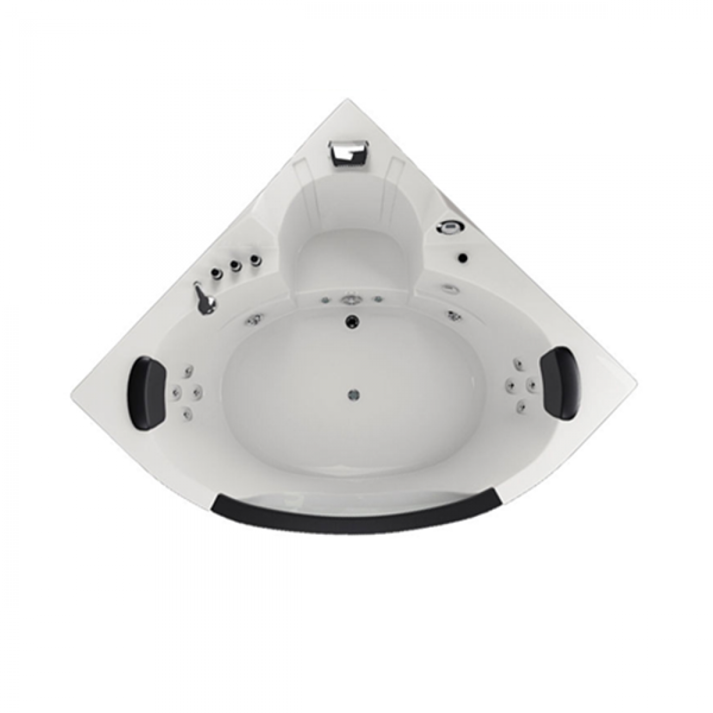 VASCA IDROMASSAGGIO 152X152X62 ANGOLARE DYBALA