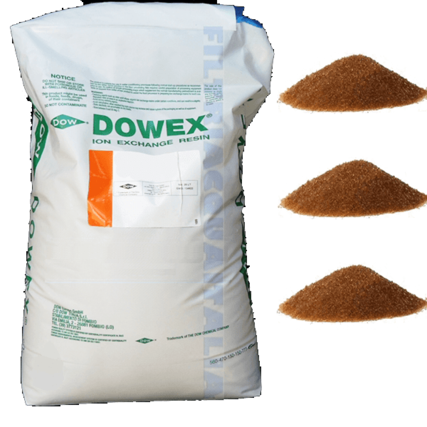 RESINA DOWEX MB50 A LETTO MISTO