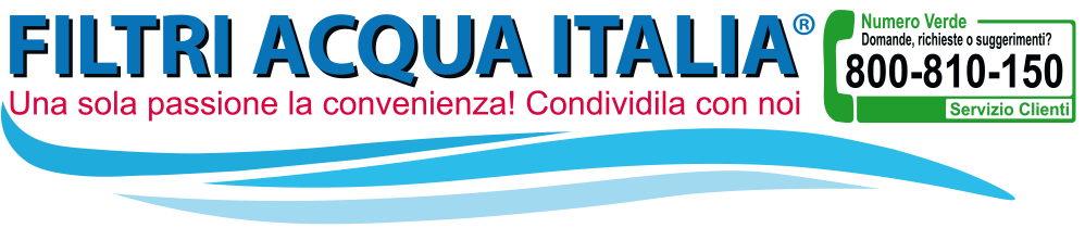 FILTRI ACQUA ITALIA - AREA RIVENDITORI