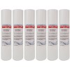 CARTUCCIA SEDIMENTI 10" micron 5 Polipropilene Set 6 Pezzi 