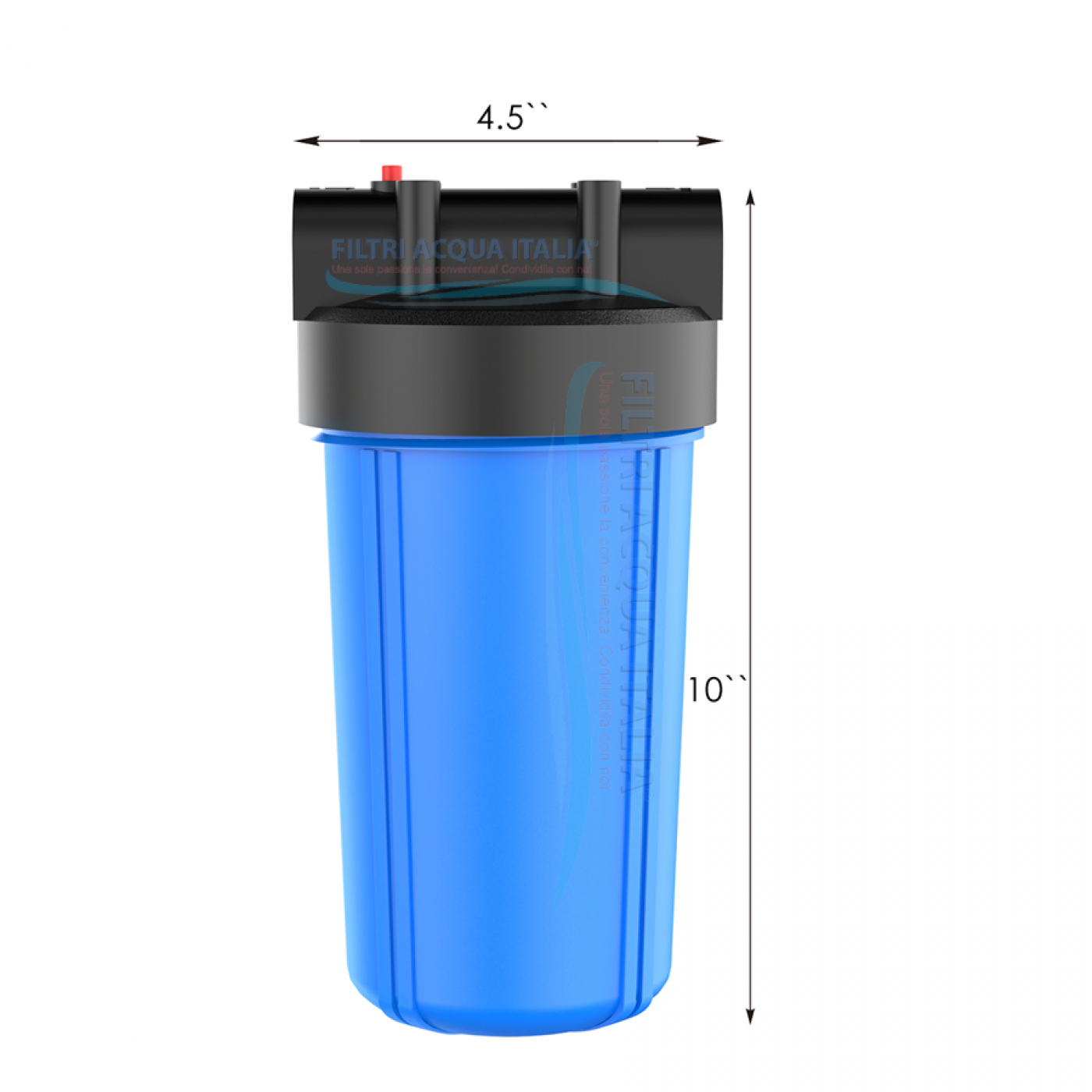 CONTENITORE PER FILTRO BIG BLU 10" ATTACCO 1"