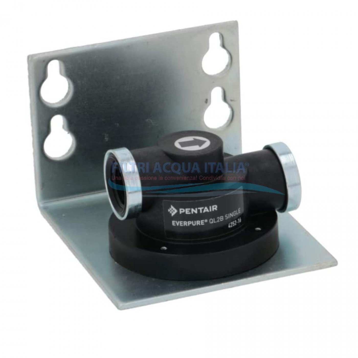 KIT EVERPURE 4DC CON TESTA QL2B CONTALITRI DIGITALE E RUBINETTO