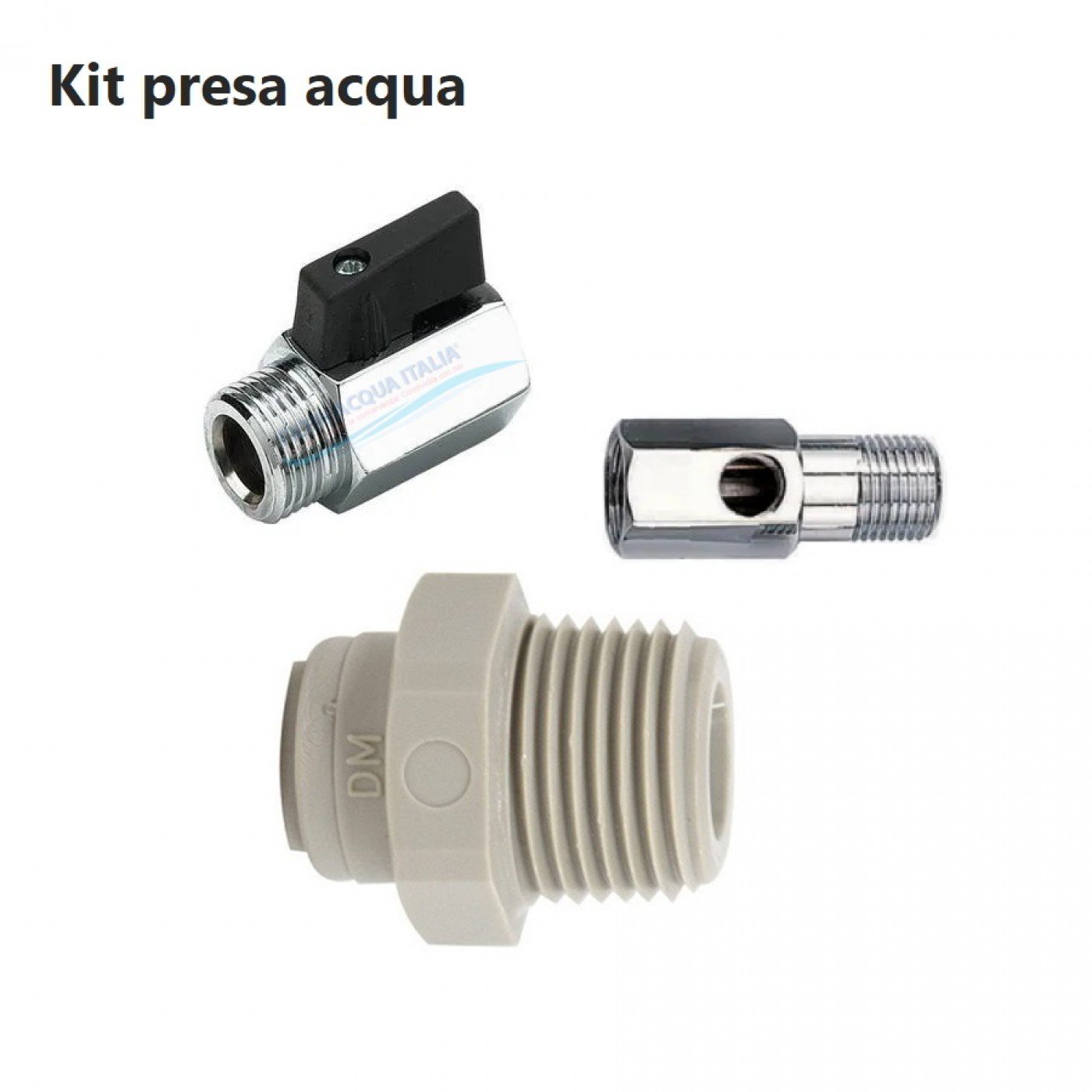 EVERPURE KIT 4C CON STERILIZZATORE UV CONTALITRI E RUBINETTO