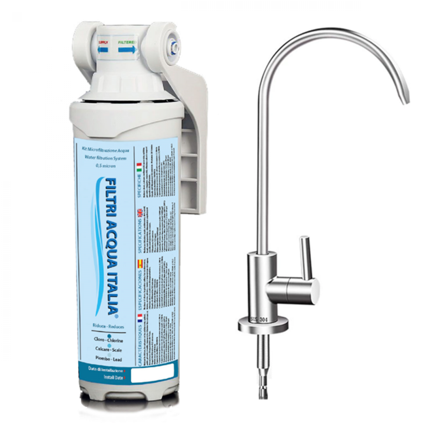 Kit Microfiltrazione Acqua di Filtri Acqua Italia®