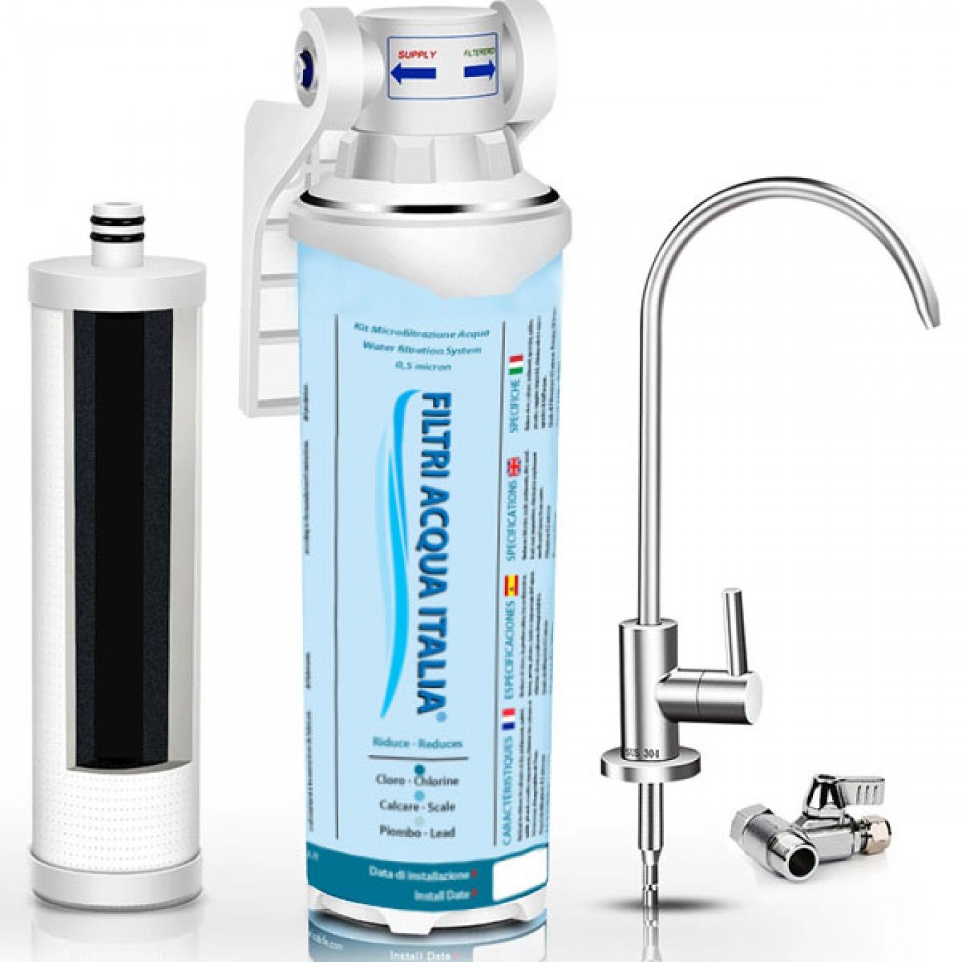 Kit Microfiltrazione Acqua di Filtri Acqua Italia®