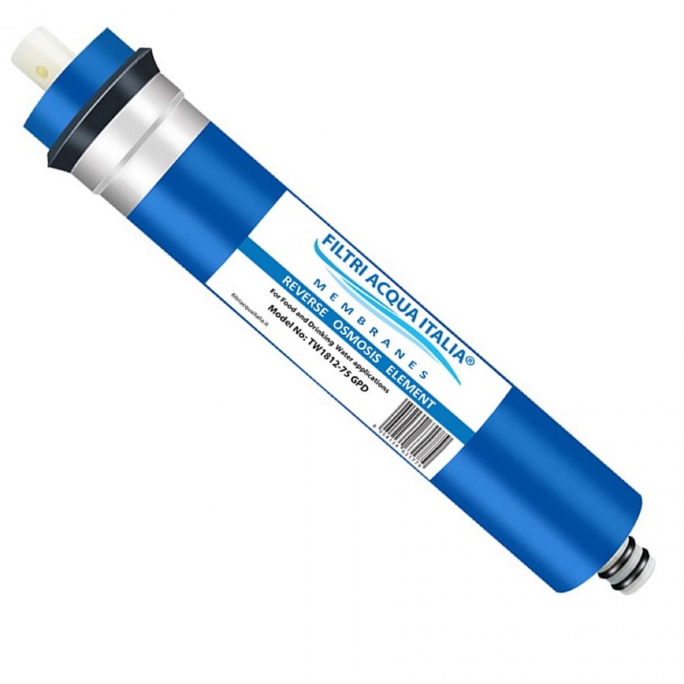 Kit Filtri Acqua Osmosi 3 Stadi con Membrana 75 GPD