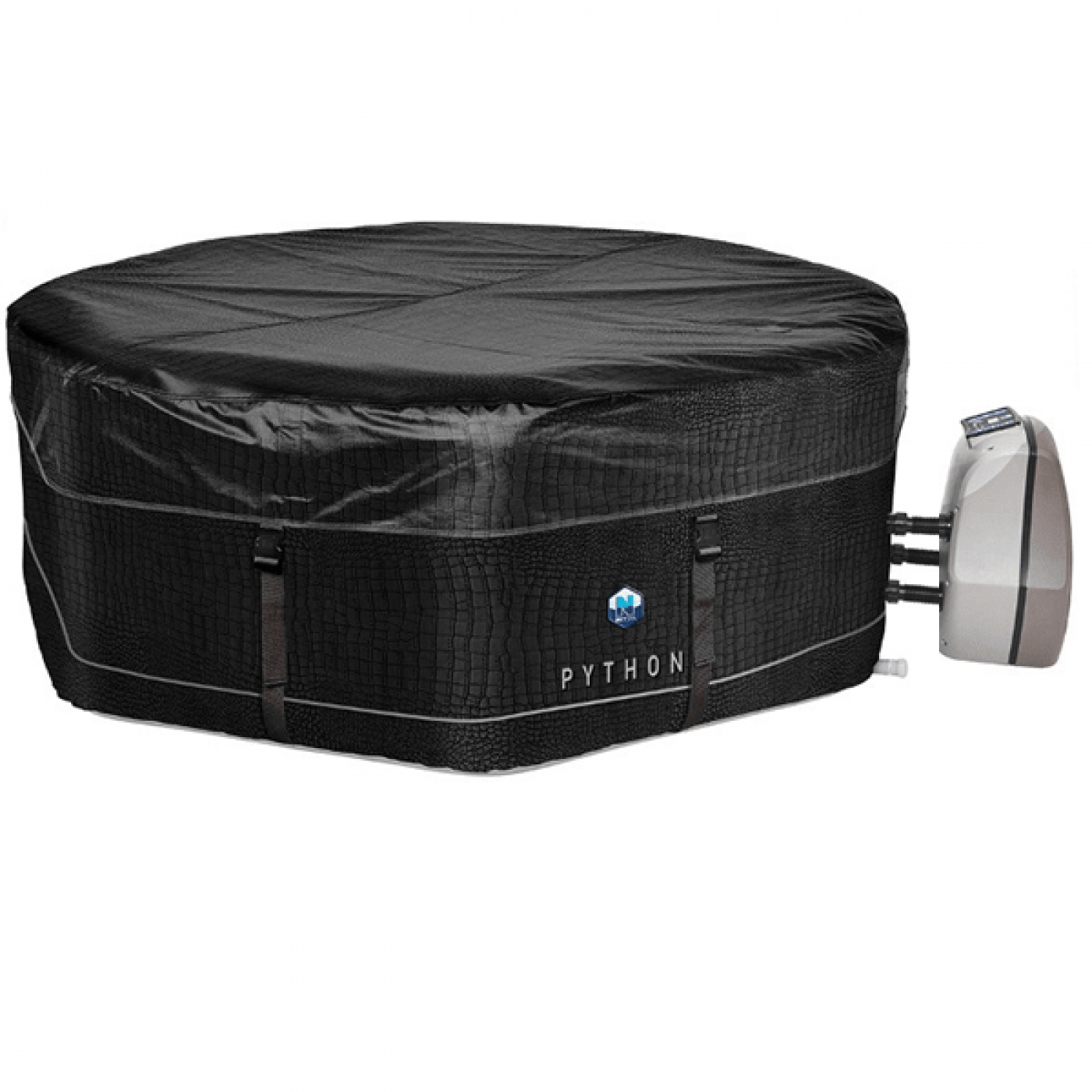 Piscina idromassaggio gonfiabile Python 5/6 Posti da esterno 195x195 Netspa