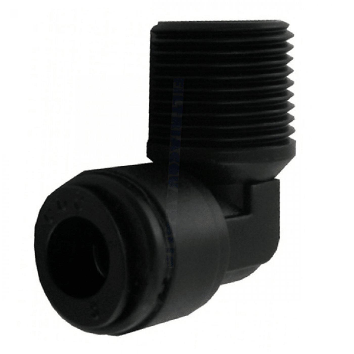 RACCORDO A GOMITO FILETTATO 3/8" x 10 mm Tubo DMFIT AME1006M