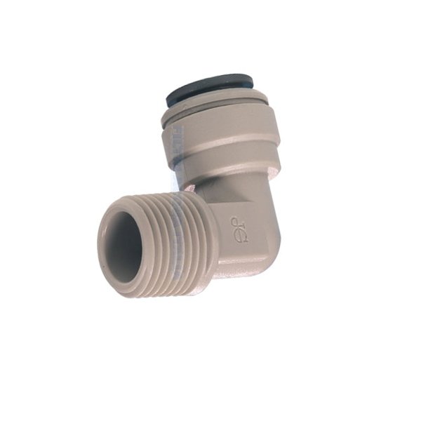 GOMITO FILETTATO 3/8" x 1/4" NPTF JOHN GUEST PI480823S